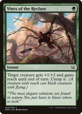 Vines of the Recluse card from Duel Decks: Nissa vs. Ob Nixilis