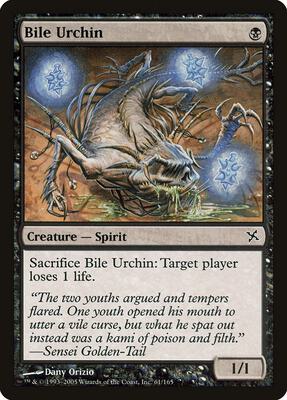 Bile Urchin card from Betrayers of Kamigawa