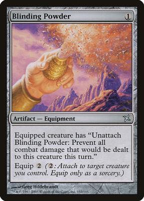 Blinding Powder card from Betrayers of Kamigawa