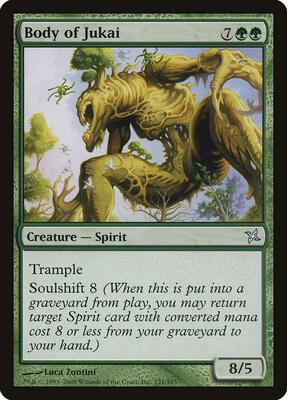 Body of Jukai card from Betrayers of Kamigawa