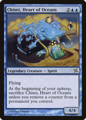 Chisei, Heart of Oceans card from Betrayers of Kamigawa