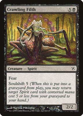 Crawling Filth card from Betrayers of Kamigawa