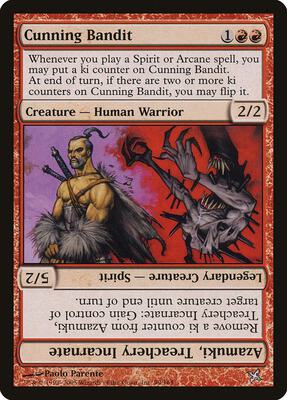 Cunning Bandit card from Betrayers of Kamigawa