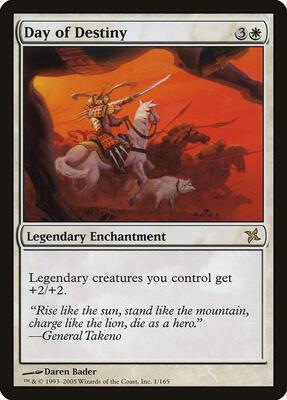 Day of Destiny card from Betrayers of Kamigawa