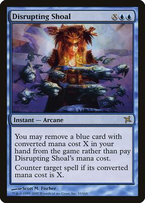 Disrupting Shoal card from Betrayers of Kamigawa