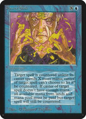Power Sink card from Alpha Edition