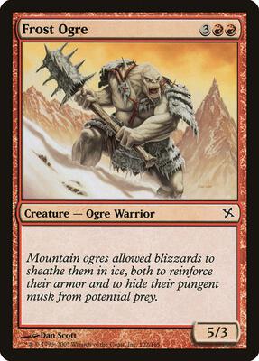 Frost Ogre card from Betrayers of Kamigawa