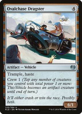 Ovalchase Dragster card from Kaladesh