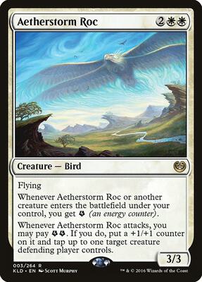 Aetherstorm Roc card from Kaladesh