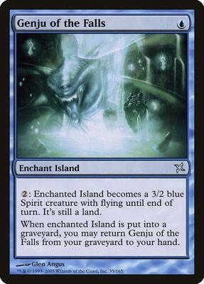 Genju of the Falls card from Betrayers of Kamigawa
