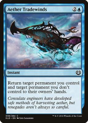 Aether Tradewinds card from Kaladesh