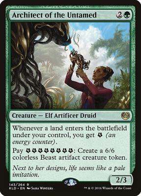 Architect of the Untamed card from Kaladesh