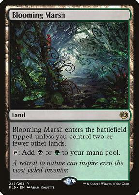 Blooming Marsh card from Kaladesh