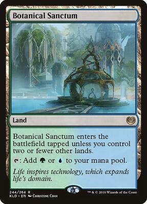 Botanical Sanctum card from Kaladesh