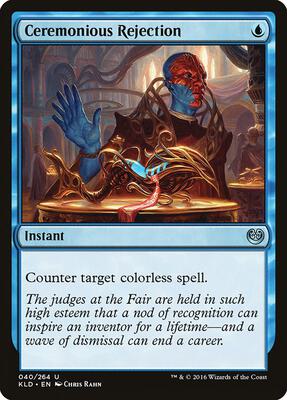 Ceremonious Rejection card from Kaladesh