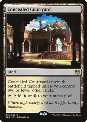 Concealed Courtyard card from Kaladesh