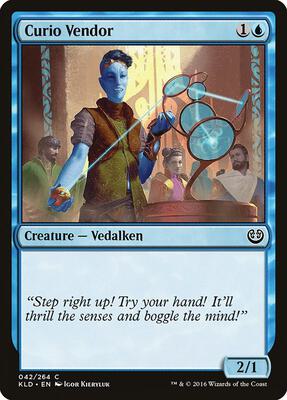 Curio Vendor card from Kaladesh
