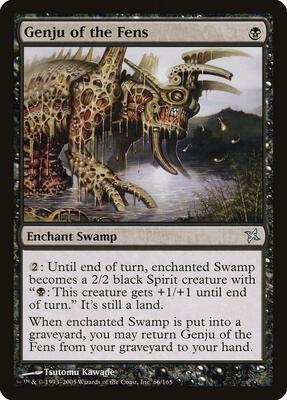 Genju of the Fens card from Betrayers of Kamigawa