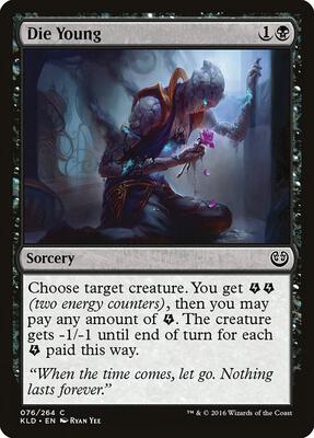 Die Young card from Kaladesh
