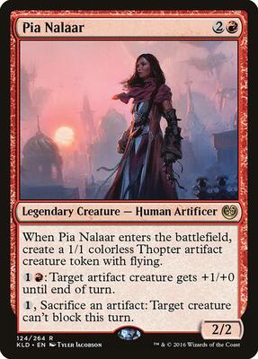 Pia Nalaar card from Kaladesh
