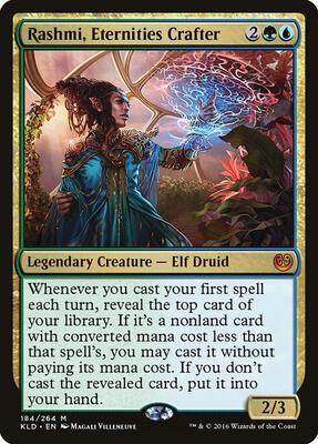 Rashmi, Eternities Crafter card from Kaladesh