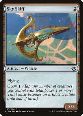 Sky Skiff card from Kaladesh