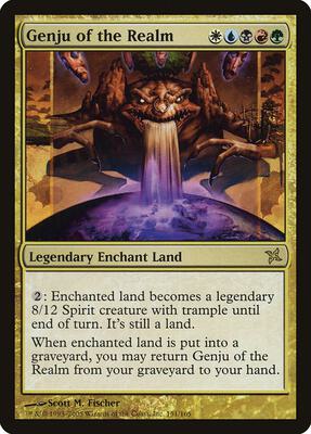 Genju of the Realm card from Betrayers of Kamigawa