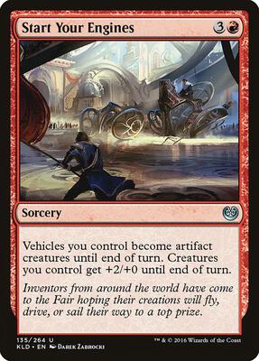 Start Your Engines card from Kaladesh