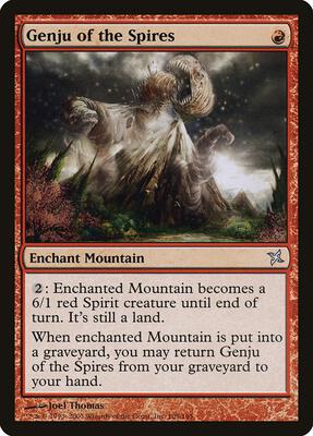 Genju of the Spires card from Betrayers of Kamigawa