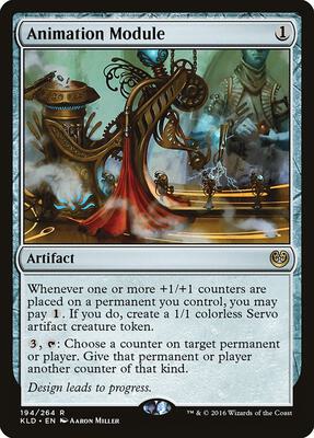 Animation Module card from Kaladesh