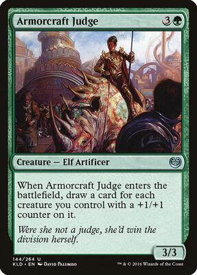 Armorcraft Judge card from Kaladesh