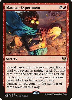Madcap Experiment card from Kaladesh
