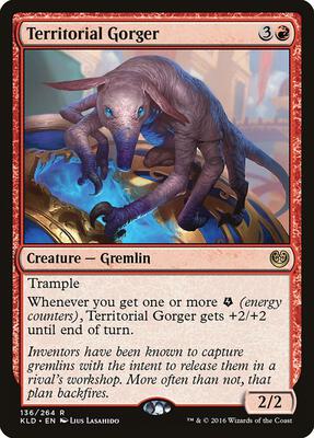 Territorial Gorger card from Kaladesh