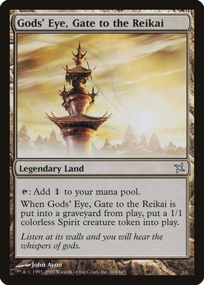 Gods' Eye, Gate to the Reikai card from Betrayers of Kamigawa