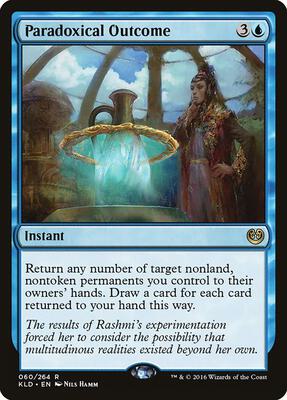 Paradoxical Outcome card from Kaladesh