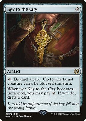 Key to the City card from Kaladesh