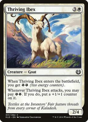 Thriving Ibex card from Kaladesh
