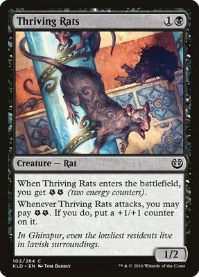 Thriving Rats card from Kaladesh