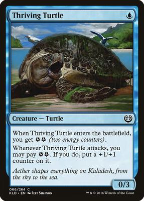 Thriving Turtle card from Kaladesh