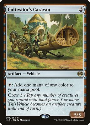 Cultivator's Caravan card from Kaladesh