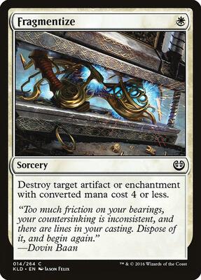 Fragmentize card from Kaladesh