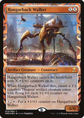 Hangarback Walker card from Masterpiece Series: Kaladesh Inventions
