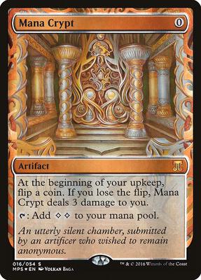 Mana Crypt card from Masterpiece Series: Kaladesh Inventions