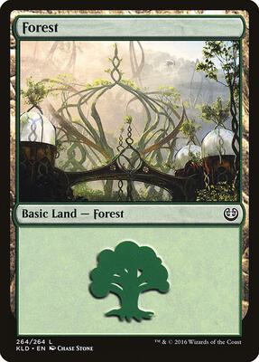 Forest (264) card from Kaladesh