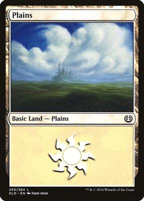 Plains (250) card from Kaladesh