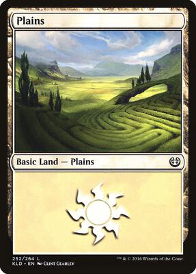 Plains (252) card from Kaladesh