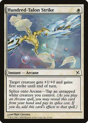 Hundred-Talon Strike card from Betrayers of Kamigawa