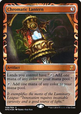 Chromatic Lantern card from Masterpiece Series: Kaladesh Inventions