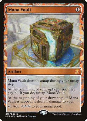 Mana Vault card from Masterpiece Series: Kaladesh Inventions