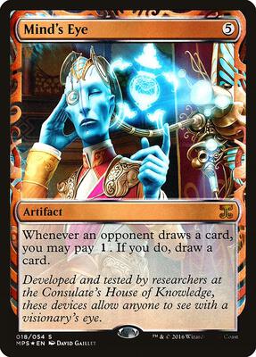 Mind's Eye card from Masterpiece Series: Kaladesh Inventions